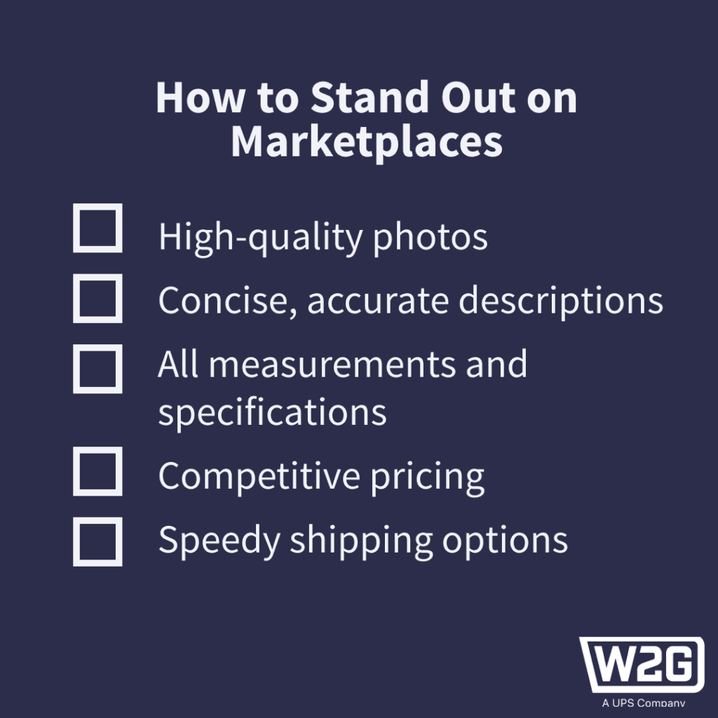 List of ways to stand out on marketplaces