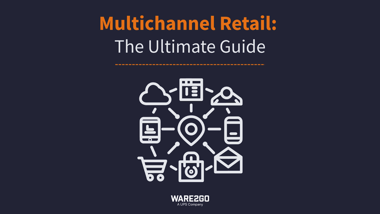 Icons representing multiple sales channels