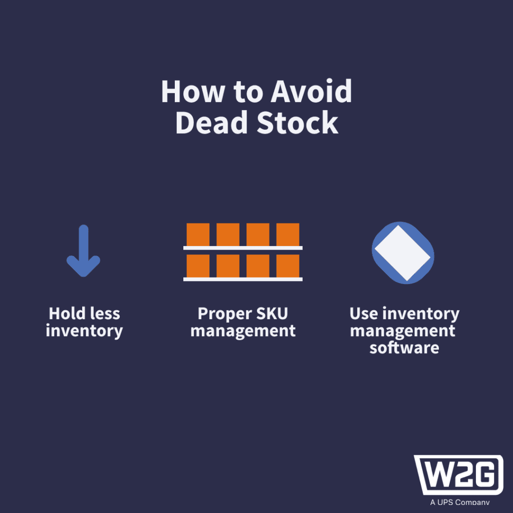 How to avoid dead stock