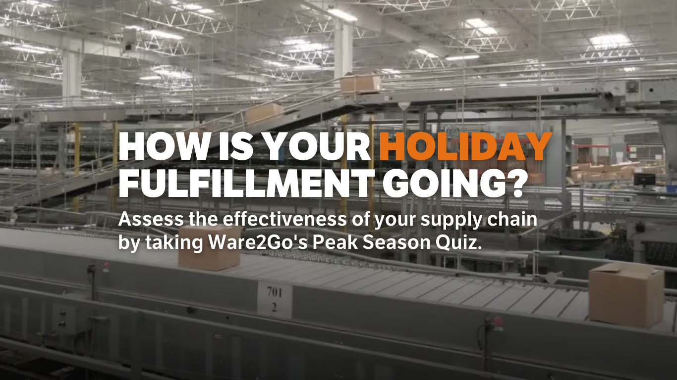 HOW IS YOUR HOLIDAY FULFILLMENT GOING?
